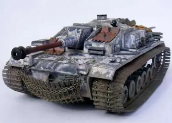 1:25 Rozsahu WW2 Nemecko Sturmgeschütz III StuG 40 Ausf.F Vojenské PAPIER MODEL