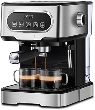 20 Bar Espresso kávovar s Mliekom Frother, Parná Palička,1,5 L Odnímateľná nádoba na Vodu pre Cappuccino a Latte